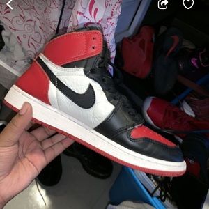 Red black and white retro ones